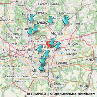 Mappa , 20099 Sesto San Giovanni MI, Italia (6.80385)