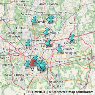 Mappa , 20099 Sesto San Giovanni MI, Italia (7.78)