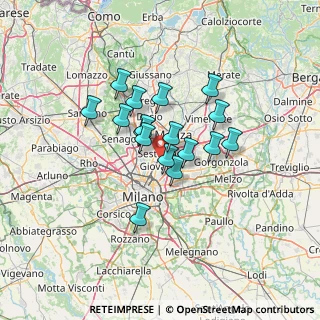 Mappa , 20099 Sesto San Giovanni MI, Italia (9.77471)