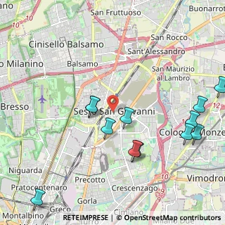 Mappa , 20099 Sesto San Giovanni MI, Italia (2.43333)