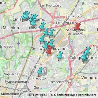 Mappa , 20099 Sesto San Giovanni MI, Italia (2.02111)