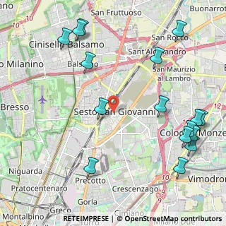 Mappa , 20099 Sesto San Giovanni MI, Italia (2.755)