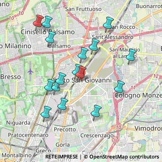Mappa , 20099 Sesto San Giovanni MI, Italia (1.99063)