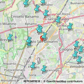 Mappa , 20099 Sesto San Giovanni MI, Italia (2.69611)