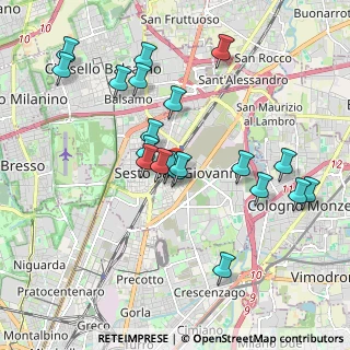 Mappa , 20099 Sesto San Giovanni MI, Italia (1.8955)