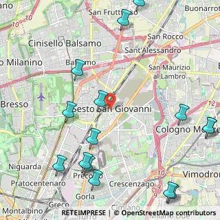 Mappa , 20099 Sesto San Giovanni MI, Italia (2.93333)