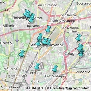 Mappa , 20099 Sesto San Giovanni MI, Italia (2.09235)