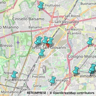 Mappa , 20099 Sesto San Giovanni MI, Italia (2.76714)