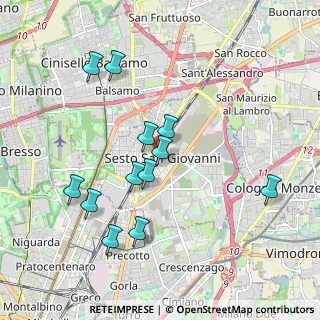 Mappa , 20099 Sesto San Giovanni MI, Italia (1.8625)