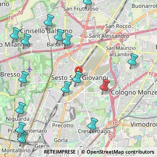 Mappa , 20099 Sesto San Giovanni MI, Italia (2.95933)