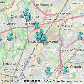 Mappa Largo Alfonso Lamarmora, 20099 Sesto San Giovanni MI, Italia (1.91214)