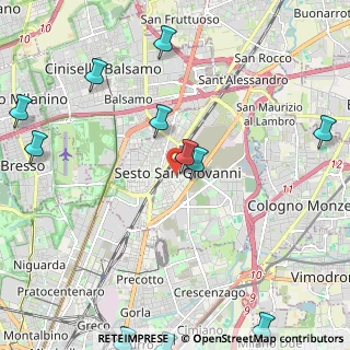 Mappa , 20099 Sesto San Giovanni MI, Italia (2.96727)