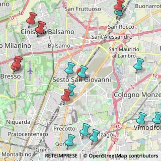 Mappa Largo Alfonso Lamarmora, 20099 Sesto San Giovanni MI, Italia (2.99529)