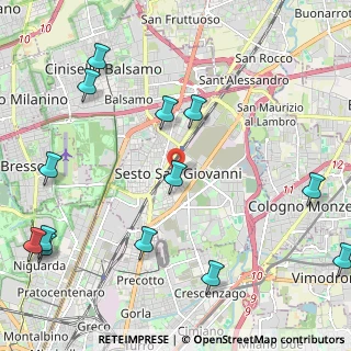 Mappa , 20099 Sesto San Giovanni MI, Italia (2.87692)