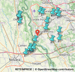 Mappa Via Michelangelo Buonarroti, 20029 Turbigo MI, Italia (8.3635)