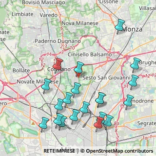 Mappa Viale Antonio Gramsci, 20091 Bresso MI, Italia (4.8955)