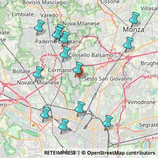 Mappa Viale Antonio Gramsci, 20091 Bresso MI, Italia (4.95)