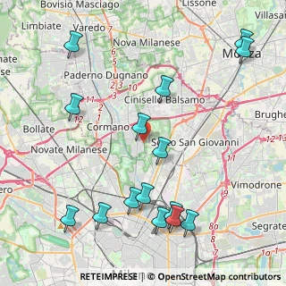 Mappa Viale Antonio Gramsci, 20091 Bresso MI, Italia (5.03933)
