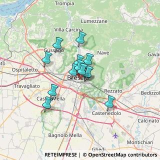 Mappa Piazza Moretto, 25121 Brescia BS, Italia (4.60231)