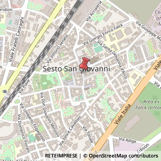 Mappa Via Dante, 41, 20099 Sesto San Giovanni, Milano (Lombardia)