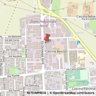Mappa Via Giuseppe Verdi, 82, 20063 Cernusco sul Naviglio, Milano (Lombardia)