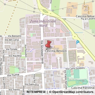 Mappa Via Giuseppe Verdi, 2, 20063 Cernusco sul Naviglio, Milano (Lombardia)