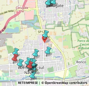 Mappa Via Besozzi corner of, 20063 Cernusco sul Naviglio MI, Italia (1.3215)