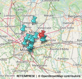 Mappa Via Besozzi corner of, 20063 Cernusco sul Naviglio MI, Italia (9.70643)