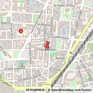 Mappa Via Fratelli Bandiera, n69, 20099 Sesto San Giovanni, Milano (Lombardia)