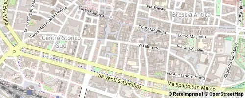 Mappa Brescia