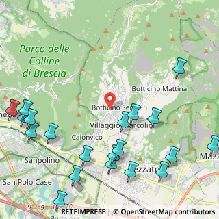 Mappa Via Don A. Tadini, 25082 Botticino BS, Italia (2.92)