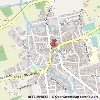 Mappa Piazza Volontari della Libertà, 27, 28064, 28064 Carpignano Sesia, Novara (Piemonte)