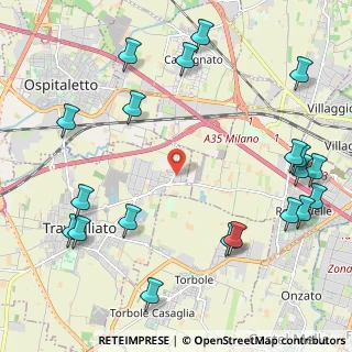 Mappa Via del Ferro, 25039 Travagliato BS, Italia (2.837)
