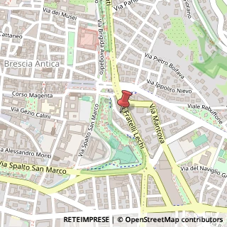 Mappa Via Fratelli Lechi, 15, 25123 Brescia, Brescia (Lombardia)