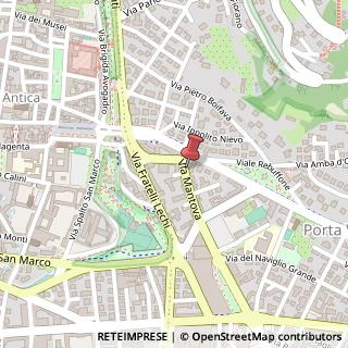 Mappa Via Mantova, 35, 25123 Brescia, Brescia (Lombardia)