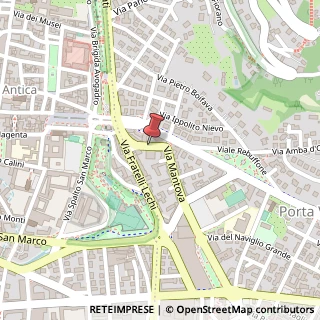 Mappa Via Mantova,  27, 25123 Brescia, Brescia (Lombardia)