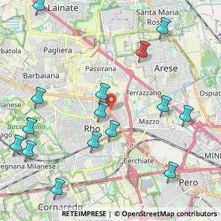 Mappa Via Monfalcone, 20017 Rho MI, Italia (2.76)