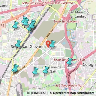 Mappa Via Concordia, 20099 Milano MI, Italia (1.30929)