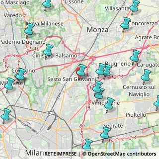 Mappa Via Concordia, 20099 Milano MI, Italia (5.922)