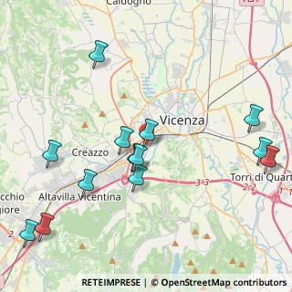 Mappa Via Marco Sasso, 36100 Vicenza VI, Italia (4.77769)