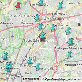 Mappa Via Padre Ravasi, 20099 Sesto San Giovanni MI, Italia (3.01842)
