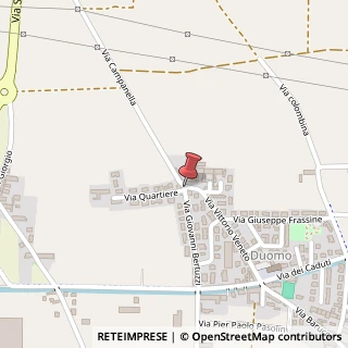 Mappa Via Giovanni Bertuzzi,  14, 25038 Rovato, Brescia (Lombardia)