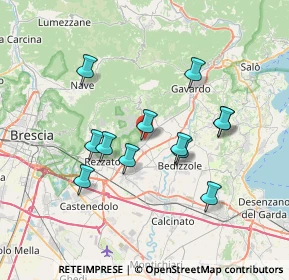Mappa Via San Giovanni Bosco, 25080 Nuvolera BS, Italia (6.37167)