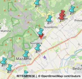 Mappa Via San Giovanni Bosco, 25080 Nuvolera BS, Italia (3.35875)