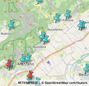 Mappa Via San Giovanni Bosco, 25080 Nuvolera BS, Italia (3.05529)