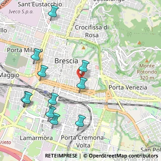 Mappa Via Francesco Crispi, 25121 Brescia BS, Italia (1.20727)