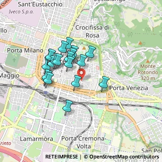 Mappa Via Francesco Crispi, 25121 Brescia BS, Italia (0.7415)