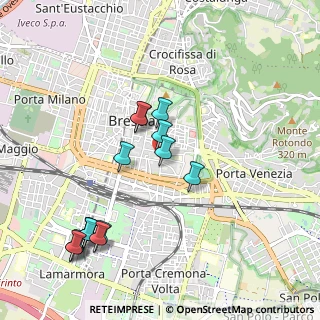 Mappa Via Francesco Crispi, 25121 Brescia BS, Italia (1.064)