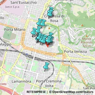 Mappa Via Francesco Crispi, 25121 Brescia BS, Italia (0.621)