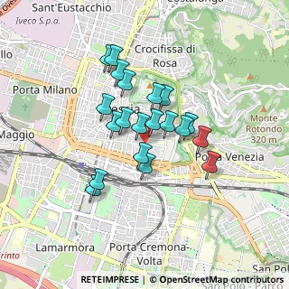 Mappa Via Francesco Crispi, 25121 Brescia BS, Italia (0.6725)